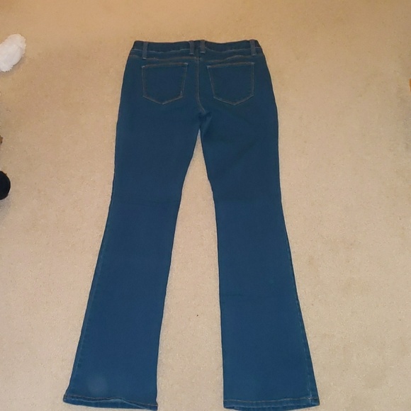 Blue skinney wide leg jeans - Picture 6 of 7